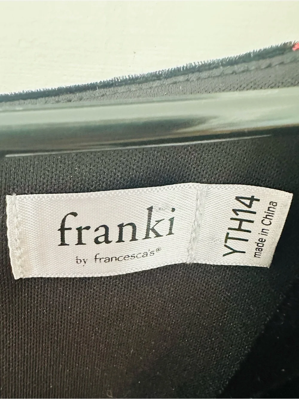 Francescas Collections black velvet